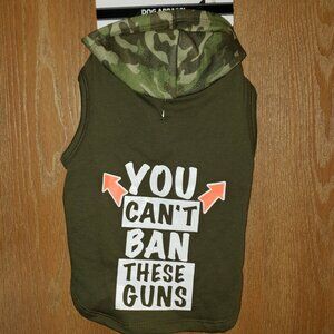 NWT Camo Dog hoodie